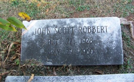 ROBBERT, JOHN SCOTT - Mecklenburg County, North Carolina | JOHN SCOTT ROBBERT - North Carolina Gravestone Photos