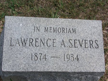 SEVERS, LAWRENCE A. - Mecklenburg County, North Carolina | LAWRENCE A. SEVERS - North Carolina Gravestone Photos