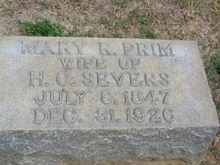 SEVERS, MARY R. - Mecklenburg County, North Carolina | MARY R. SEVERS - North Carolina Gravestone Photos