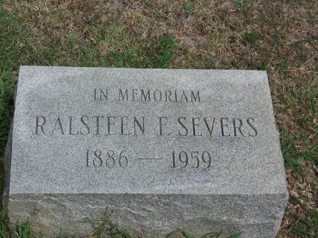 SEVERS, RALSTEEN F. - Mecklenburg County, North Carolina | RALSTEEN F. SEVERS - North Carolina Gravestone Photos