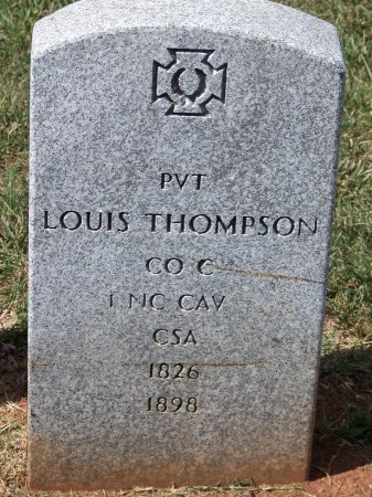 THOMPSON (VETERAN CSA), LOUIS - Mecklenburg County, North Carolina | LOUIS THOMPSON (VETERAN CSA) - North Carolina Gravestone Photos