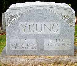 YOUNG, RETTA - Mitchell County, North Carolina | RETTA YOUNG - North Carolina Gravestone Photos