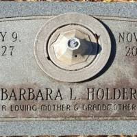 Barbara L HOLDER